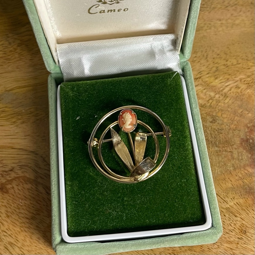 Vintage Cameo Brooch